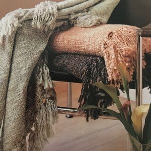 Nubby Tweed Throw 50”x70”